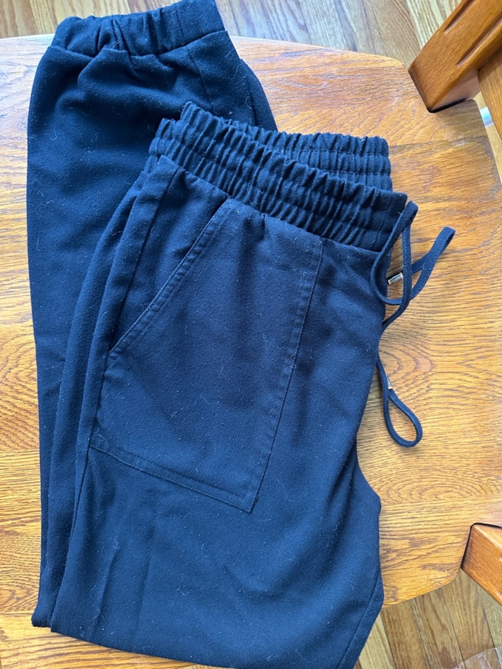 Women’s Black Drawstring Jogger Pants